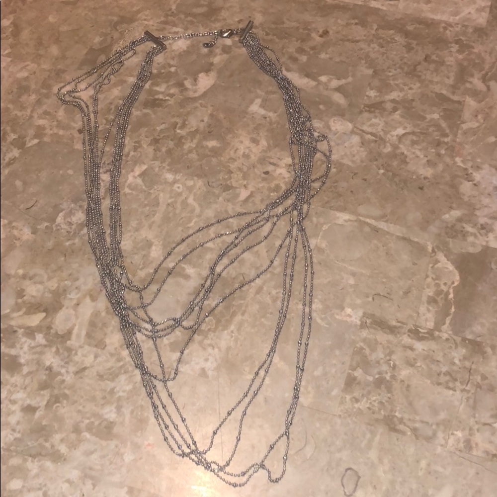 Multiple string necklace - Picture 2 of 2
